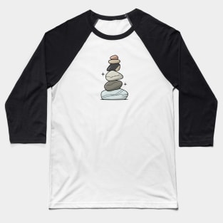 STONE ROCK BALANCING Baseball T-Shirt